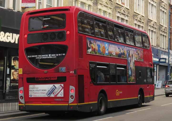 Go-Ahead London General Volvo B9TL ADL Enviro400 VE3